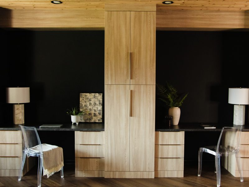 Moody Basement Office and Bar