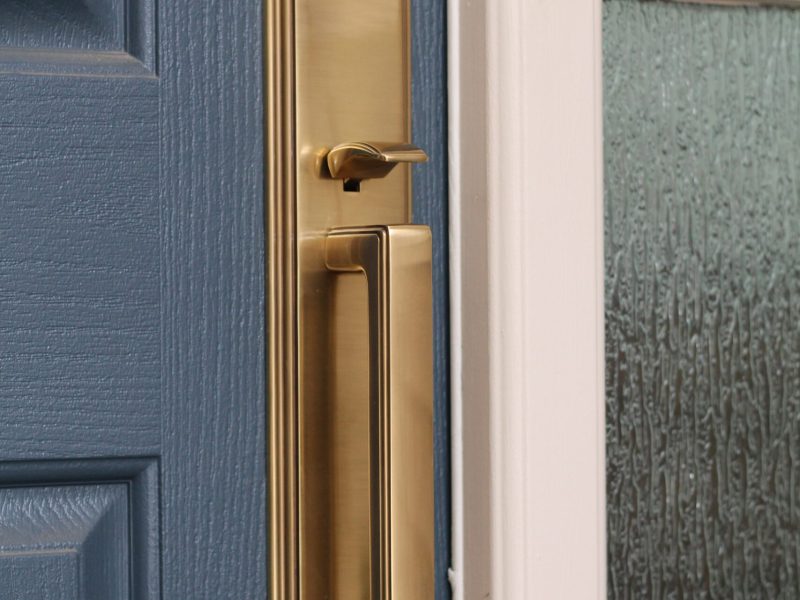 emtek door hardware gold